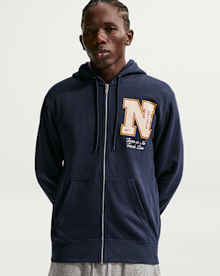 Nike Sportswear Club Men's French Terry Full-Zip Hoodie. Nike.com